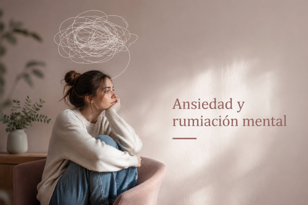 Psicóloga especializada en ansiedad y rumiación mental mediante Terapia de Aceptación y Compromiso (ACT) en Valencia.